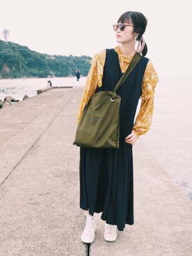 金子真由美さんのコーディネート