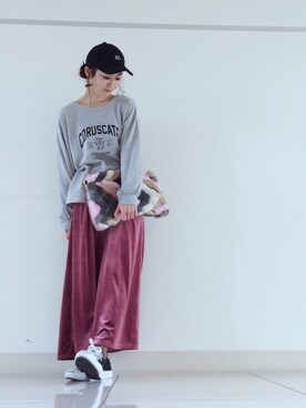 「ファークラッチ」｜mi-n*さん（レディース・158cm）の秋コーディネート