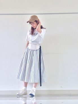 mi-n*さん（レディース・158cm）の春コーディネート