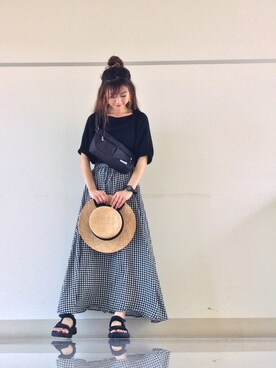 mi-n*さん(レディース・158cm)の夏コーディネート