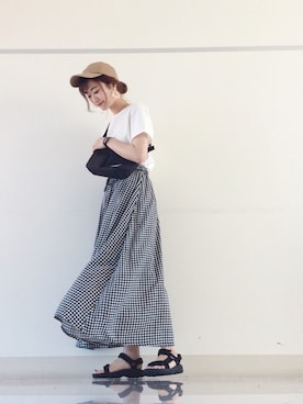 mi-n*さん(レディース・158cm)の夏コーディネート