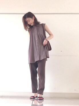 mi-n*さん(レディース・158cm)の夏コーディネート