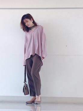 mi-n*さん（レディース・158cm）の秋コーディネート