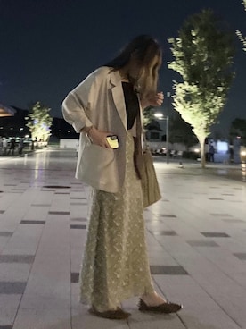 miuさん（レディース・160cm）の春コーディネート