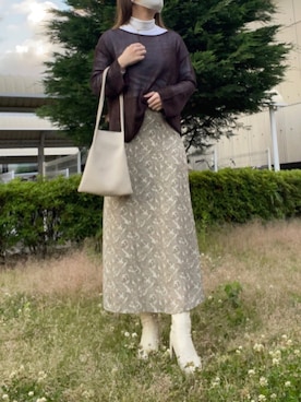 miuさん（レディース・160cm）の春コーディネート