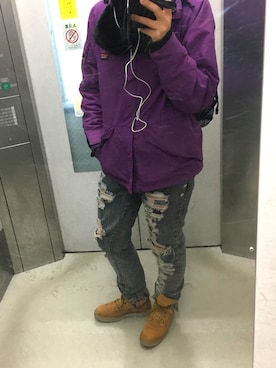 𓃟さん（レディース・155cm）の冬コーディネート