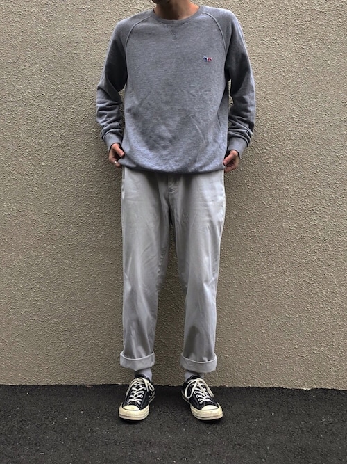 Maison Kitsune（メゾンキツネ）の「SWEATSHIRT TRICOLOR FOX PATCH