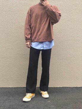 ヤギさんのコーディネート