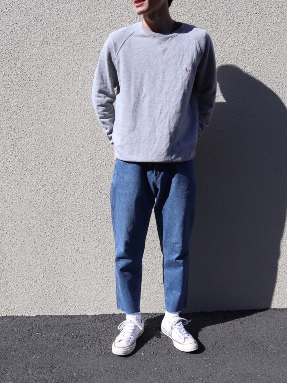Maison Kitsune(メゾンキツネ)の「SWEATSHIRT TRICOLOR FOX Maison Kitsune(メゾンキツネ)の「SWEATSHIRT TRICOLOR FOX