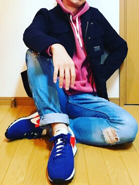 あっちゃんさん（メンズ・176cm）の冬コーディネート