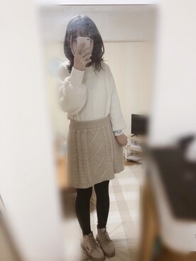 Surume Earth Music Ecologyのスカートを使ったコーディネート Wear