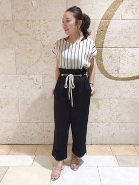 ★suzuyukiさん（レディース・151cm）の夏コーディネート