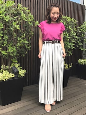 ★suzuyukiさん（レディース・151cm）の夏コーディネート