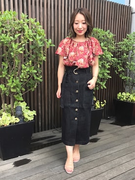 ★suzuyukiさん（レディース・151cm）の夏コーディネート