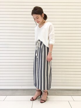 キタマユさん（レディース・155cm）の夏コーディネート