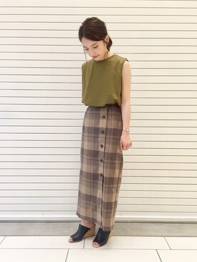 キタマユさん（レディース・155cm）の夏コーディネート