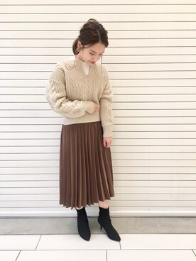 キタマユさん（レディース・155cm）の秋コーディネート