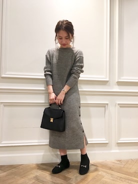 キタマユさん（レディース・155cm）の冬コーディネート