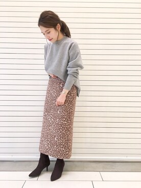 キタマユさん（レディース・155cm）の冬コーディネート