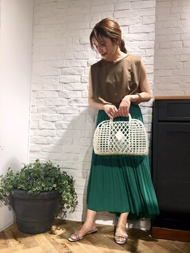 キタマユさん（レディース・155cm）の夏コーディネート