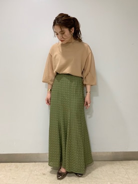 キタマユさん（レディース・155cm）の春コーディネート