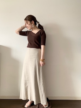 キタマユさん（レディース・155cm）の春コーディネート