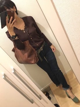 「SIENA（シエナ）のアイテム」を使った、A(￣▽￣)Aさん（レディース・154cm）の夏コーディネート