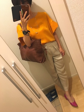 A(￣▽￣)Aさん（レディース・154cm）の夏コーディネート