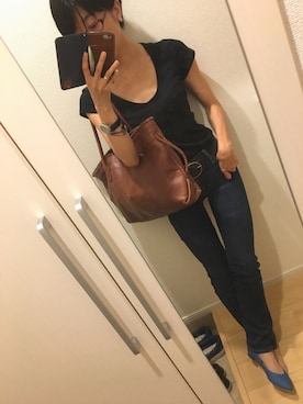 A(￣▽￣)Aさん（レディース・154cm）の夏コーディネート