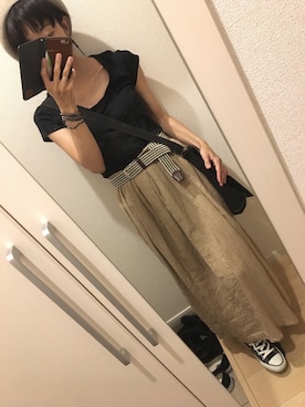 A(￣▽￣)Aさん（レディース・154cm）の秋コーディネート