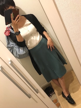 A(￣▽￣)Aさん（レディース・154cm）の秋コーディネート