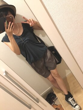 A( ̄▽ ̄)Aさん(レディース・154cm)の秋コーディネート