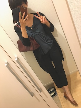 A(￣▽￣)Aさん（レディース・154cm）の秋コーディネート