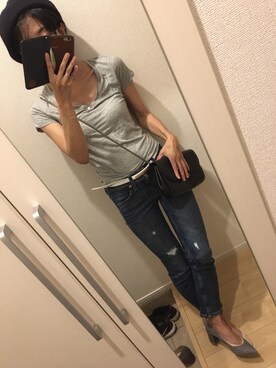 A(￣▽￣)Aさん（レディース・154cm）の秋コーディネート