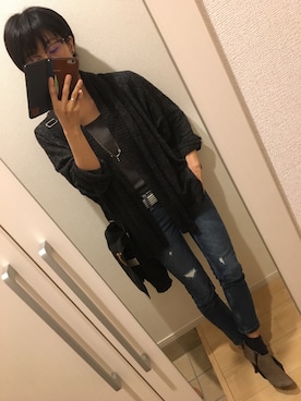 「pas de calais（パドカレ）のアイテム」を使った、A(￣▽￣)Aさん（レディース・154cm）の秋コーディネート