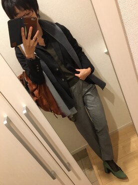 A(￣▽￣)Aさん（レディース・154cm）の秋コーディネート