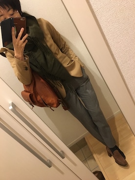 A( ̄▽ ̄)Aさん(レディース・154cm)の秋コーディネート