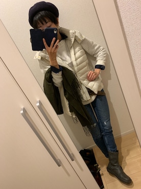 「SIENA（シエナ）のアイテム」を使った、A(￣▽￣)Aさん（レディース・154cm）の冬コーディネート