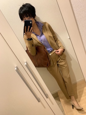 A(￣▽￣)Aさん（レディース・154cm）の冬コーディネート