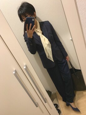 A( ̄▽ ̄)Aさん(レディース・154cm)の冬コーディネート