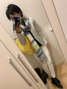 A(￣▽￣)Aさん（レディース・154cm）の春コーディネート