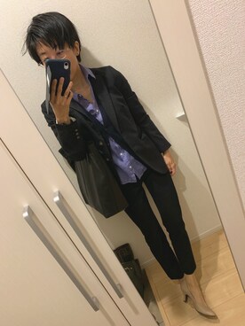 「SIENA（シエナ）のアイテム」を使った、A(￣▽￣)Aさん（レディース・154cm）の春コーディネート