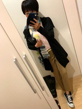 A(￣▽￣)Aさん（レディース・154cm）の春コーディネート