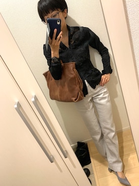 A(￣▽￣)Aさん（レディース・154cm）の夏コーディネート