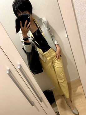 A(￣▽￣)Aさん（レディース・155cm）の夏コーディネート