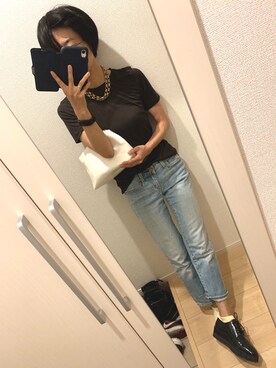 「SIENA（シエナ）のアイテム」を使った、A(￣▽￣)Aさん（レディース・155cm）の夏コーディネート