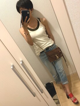 A(￣▽￣)Aさん（レディース・154cm）の夏コーディネート