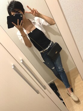 A(￣▽￣)Aさん（レディース・154cm）の秋コーディネート