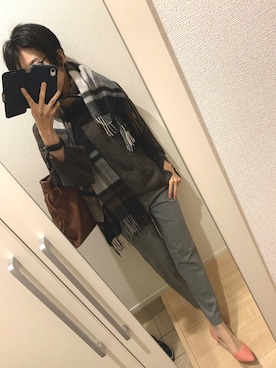 A(￣▽￣)Aさん（レディース・154cm）の秋コーディネート