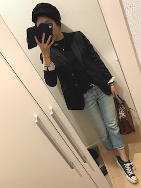 A(￣▽￣)Aさん（レディース・154cm）の冬コーディネート